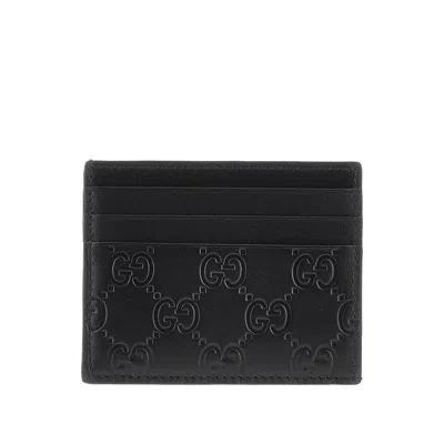 Gucci Arabella Card Case Compact Design In Black