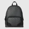Gucci Gg Emblem Medium Backpack In Black