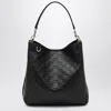 Gucci Women Medium Gg Emblem Bucket Bag In Black