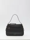 Gucci Gg Emblem Medium Black Shoulder Bag In Black