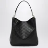 Gucci Women Medium Gg Emblem Bucket Bag In Black