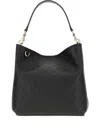 Gucci Leather Bag With Adjustable Handle And Strap In Black