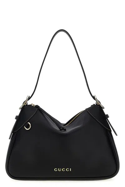 GUCCI 'GG EMBLEM' MEDIUM SHOULDER BAG