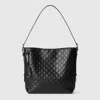 Gucci Gg Emblem Medium Shoulder Bag In Black
