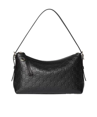 Gucci Gg Emblem Medium Shoulder Bag In Pattern