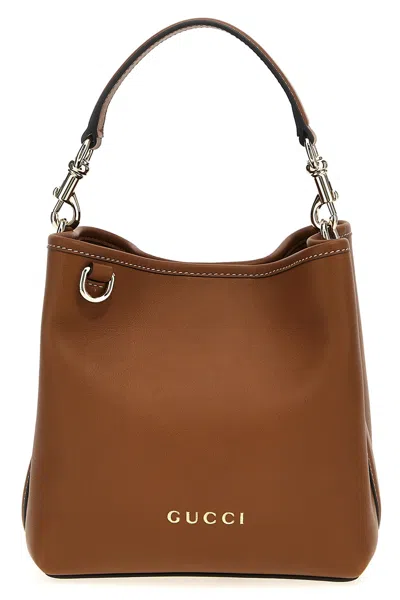 GUCCI GUCCI 'GG EMBLEM' MINI HANDBAG