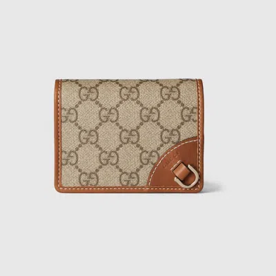 GUCCI GUCCI GG EMBLEM MINI WALLET