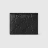 Gucci Gg Emblem Mini Wallet In Black