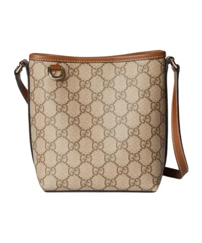 Gucci Gg Emblem Nano Bucket Bag In Multi