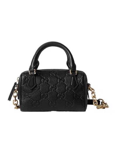 Gucci Gg Emblem Series Ultra-mini Handbags