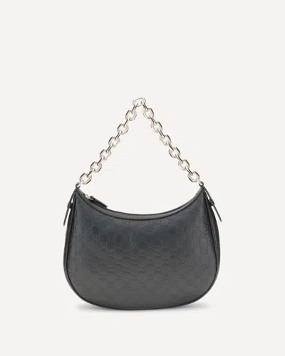 GUCCI GG EMBLEM SHOULDER BAG