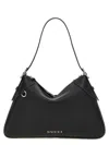 Gucci Gg Emblem Shoulder Bags Black In Black