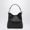 Gucci Gg Emblem Small Leather Bucket Bag