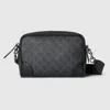 Gucci Gg Emblem Small Crossbody Bag In Black