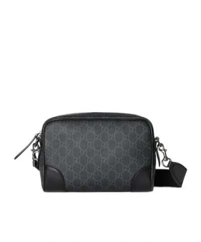 Gucci Gg Emblem Small Crossbody Bag In Black