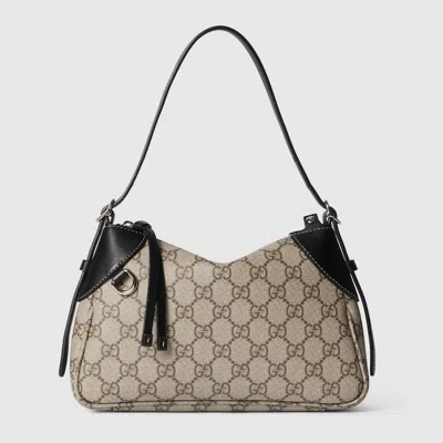 GUCCI GUCCI GG EMBLEM SMALL SHOULDER BAG