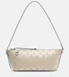 Gucci Gg Emblem Small Shoulder Bag In White
