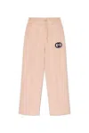 GUCCI GUCCI GG EMBROIDERED JERSEY JOGGING PANTS
