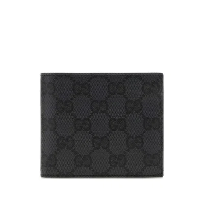 Gucci Gg Essence Bi-fold Wallet In Black
