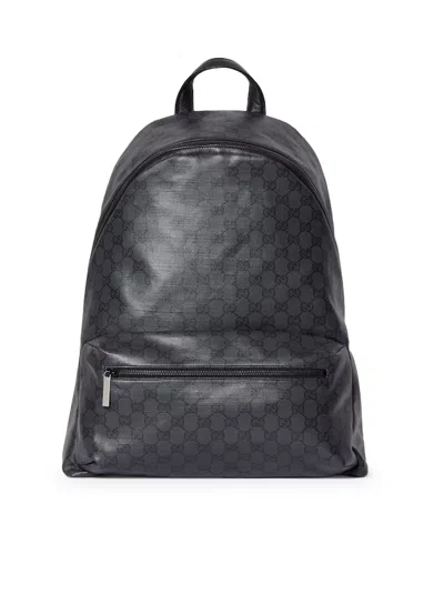 Gucci Gg Essence Classic Medium Backpack In Black