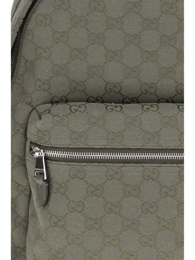 Gucci Gg Fabric Backpack