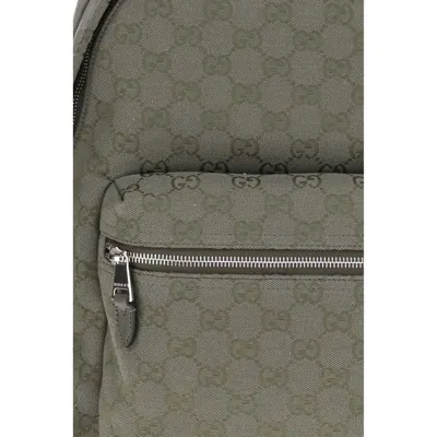 Gucci Gg Fabric Backpack
