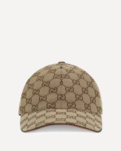 Gucci Gg Fabric Baseball Hat In Neutral