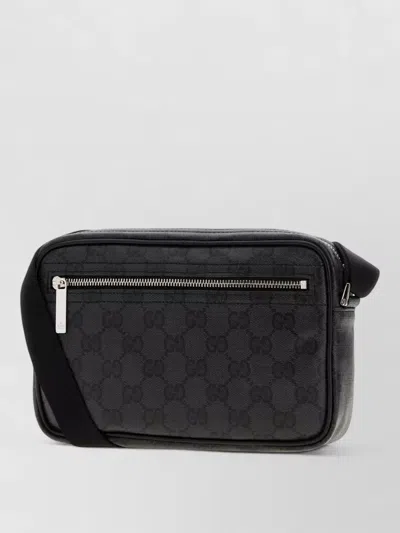 Gucci Gg Fabric Essence Mini Crossbody Shoulder Bag In Black
