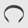 Gucci Gg Fabric Hair Band In Black