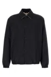 Gucci Reversible Polyester Gg Jacket In Inkmix