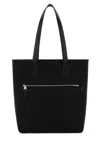 Gucci Men Gg Fabric Shopping Bag In Black