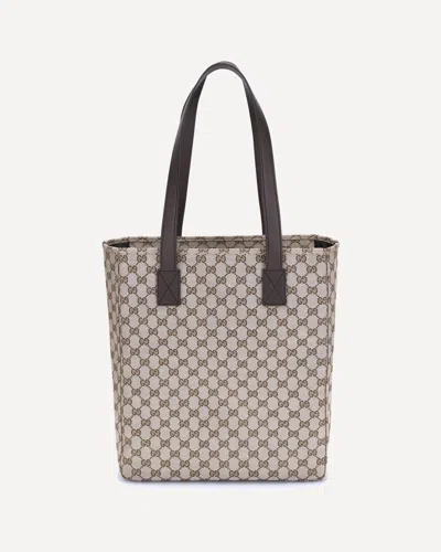 GUCCI GG FABRIC TOTE BAG
