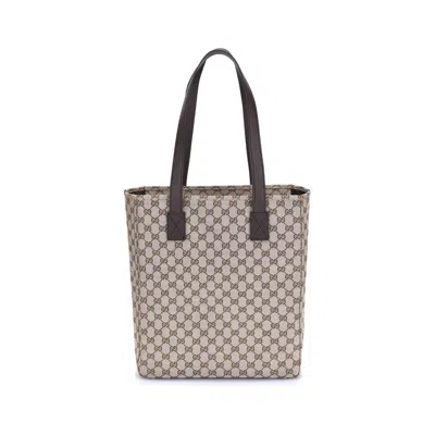 Gucci Gg Fabric Tote Bag In Black