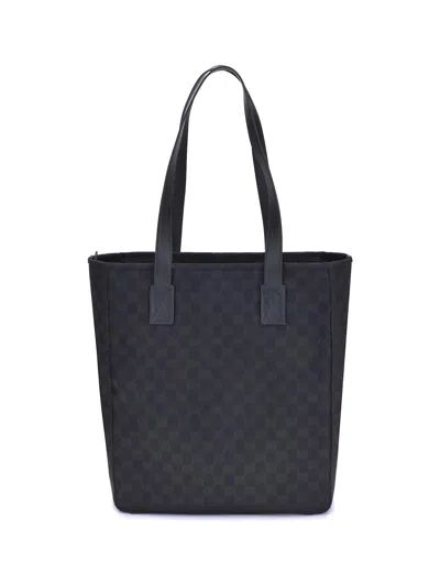 Gucci Gg Fabric Tote Bag In Black