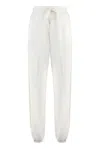GUCCI GUCCI GG FELTED JERSEY JOGGING PANTS