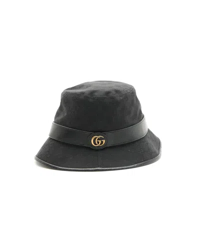 Gucci Gg Fisherman Hat In Black