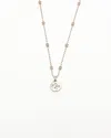Gucci Gg Flower Silver Necklace