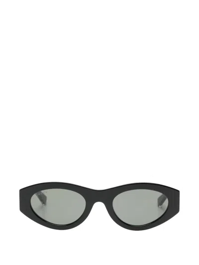 Gucci Gg Geometric Sunglasses In Black