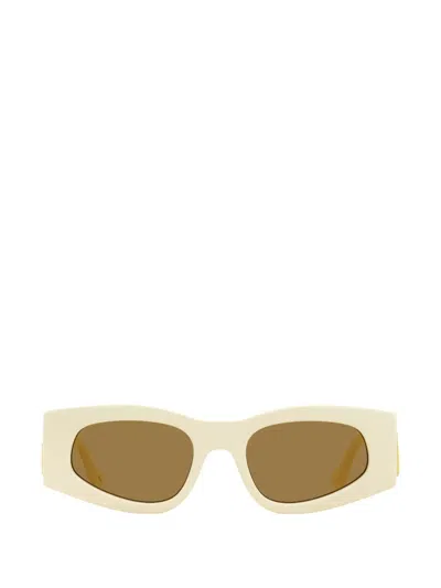 Gucci Gg Geometric-frame Sunglasses In Neutral