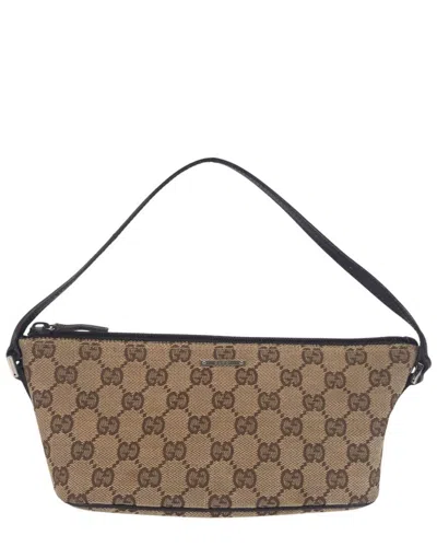 Pre-owned Gucci Gg Handbag Pouch (authentic Pre-loved)