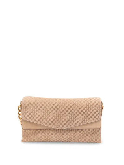 Gucci `gg` Handbag In Sand