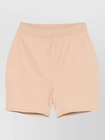 Gucci Gg High Waist Jacquard Stretch Shorts In Gray