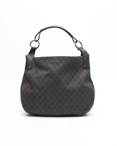 Gucci Gg Hobo Bag In Black
