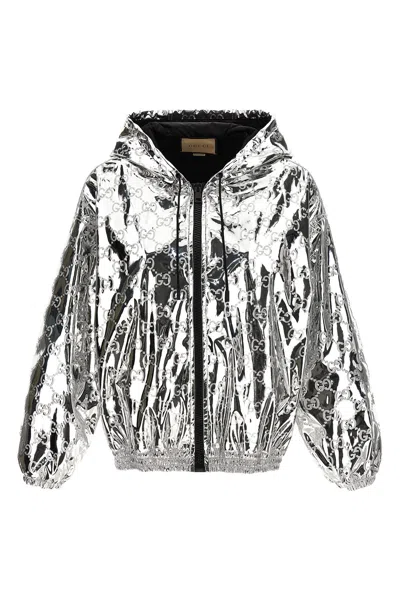 GUCCI GUCCI 'GG' HOODED JACKET