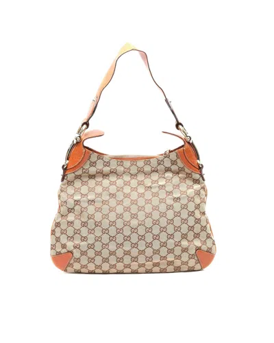 Gucci Gg Horsebit Creole Bag In Multi
