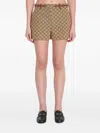 Gucci Belt Loop Thigh-length Shorts