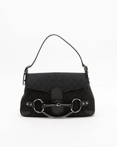 Gucci Gg Horsebit Hobo Bag