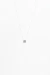 Gucci Gg Interlocking Silver Necklace