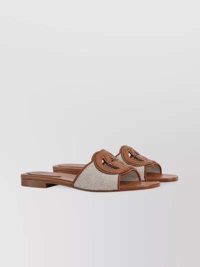 GUCCI GG INTERLOCKING SLIDE SANDAL