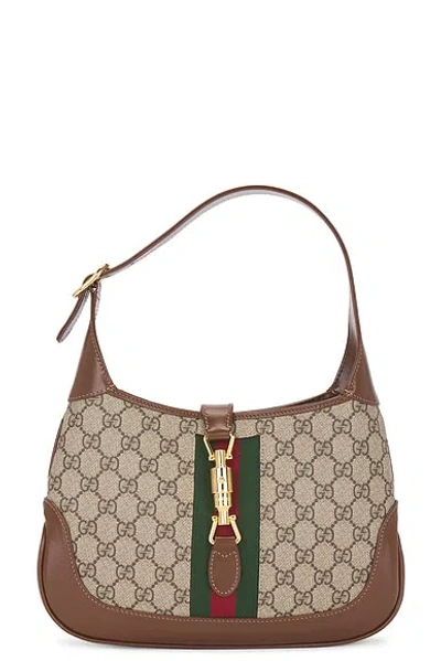 Gucci Gg Jackie Shoulder Bag In Brown